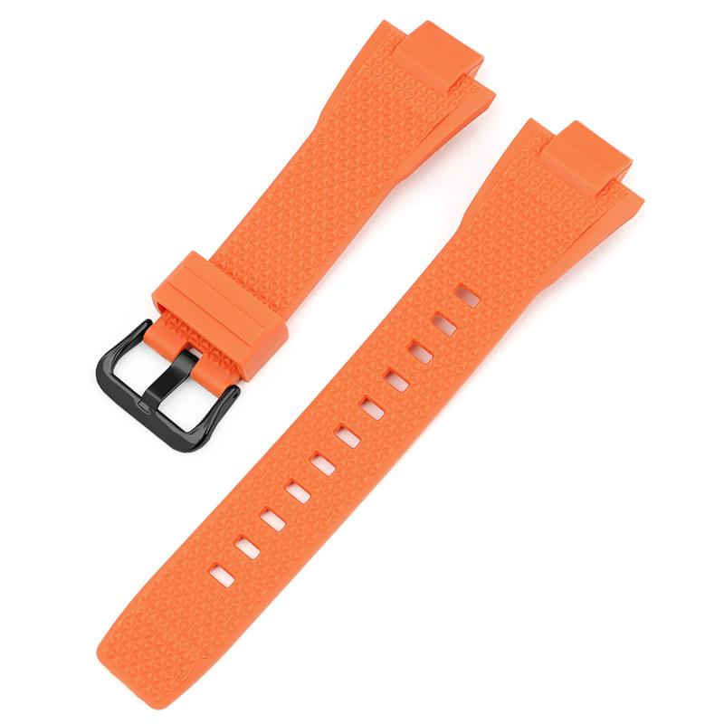 Watch Accessories For Casio G-SHOCK GST-B400 Series Resin Strap Men's Sports Waterproof Rubber Replacement Watchband Bracelet