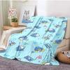 6 Sizes Tuxedo Sam Blanket Japanese Style Soft Flannel Throw Fluffy Bed Comfortable Home Four Season Warm Blanket Baby Gift