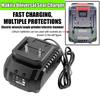 Battery Charger Suitable For Makita 18V 21V Li-ion Battery Portable Fast Charger for Makita Battery Replacement EU Plug US Plug