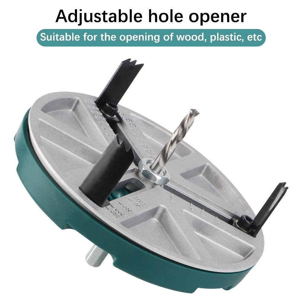 45-130mm Round Hole Saw Positioning Bit Electric Drill Drilling Bit Tool  Aluminum-plastic Board