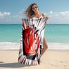 Lightning McQueen Beach Towel Outdoor Camping Beach Towel for Vacation Swim Outdoor Pool Absorbent Bath Towel