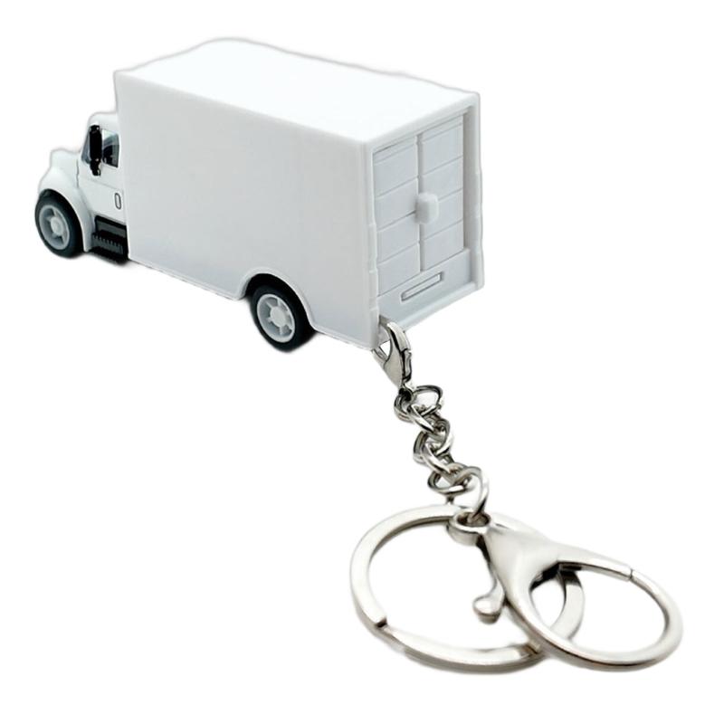 

Lightweight Plastic Truck Keychain For Car Enthusiasts And Fashion Accessories Decorative Key Ring Collectible Ornament 1