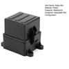 12V 3 Way Waterproof Relay Box with Removable Slots IP65 Waterproof Rated Compatible Safe Box with 4-Pin 5-Pin 40Amp Relays