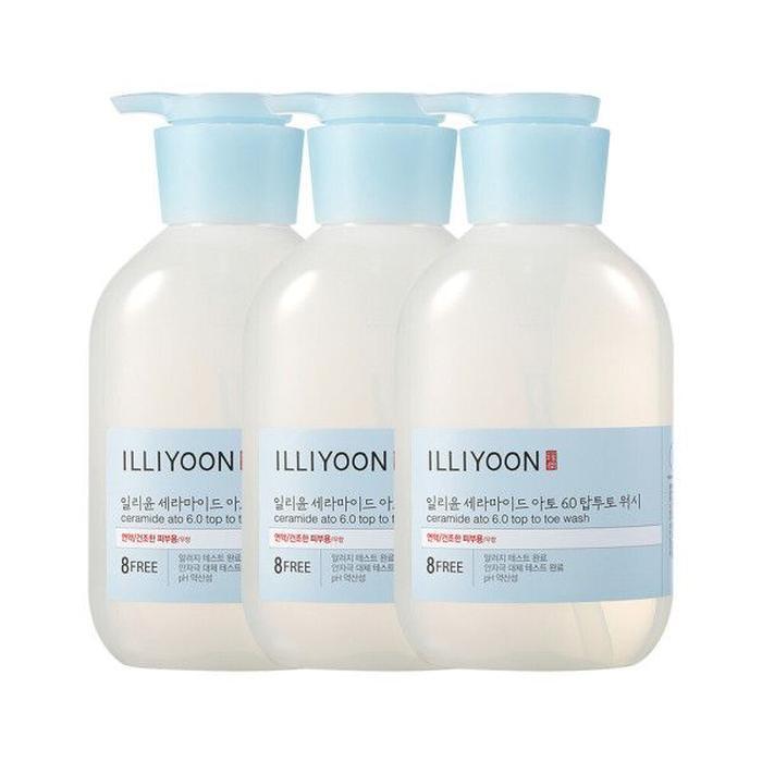 ILLIYOON Ceramide Ato 6.0 Top-to-Toe Wash 500ml x 3 (16790170)
