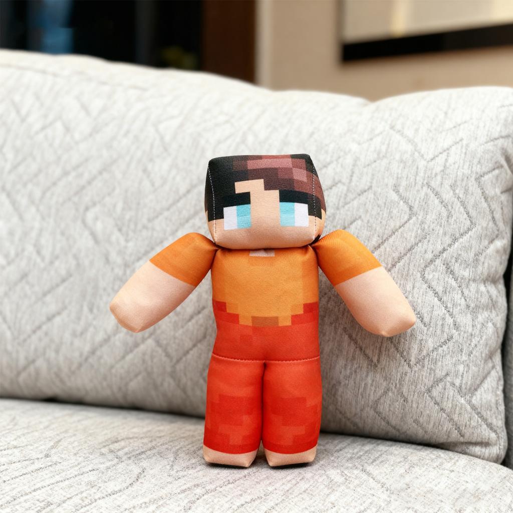 Plyšová Panenka, Dárek Hračka, Kreslený, Dětská Hadrová Panenka, Dětský Dárkový Polštář