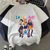Kpop Demon Hunters Huntrix T-shirt Women Man 2026 Summer Short Sleeve Tee Anime Print Streetwear Casual Tops Kids Clothing Y2k