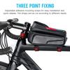 Waterproof   Phone Mount Bags Front Frame Top Tube Bag with Touchscreen Phone Holder Case Cycle Bike Tool Storage Bag Pack