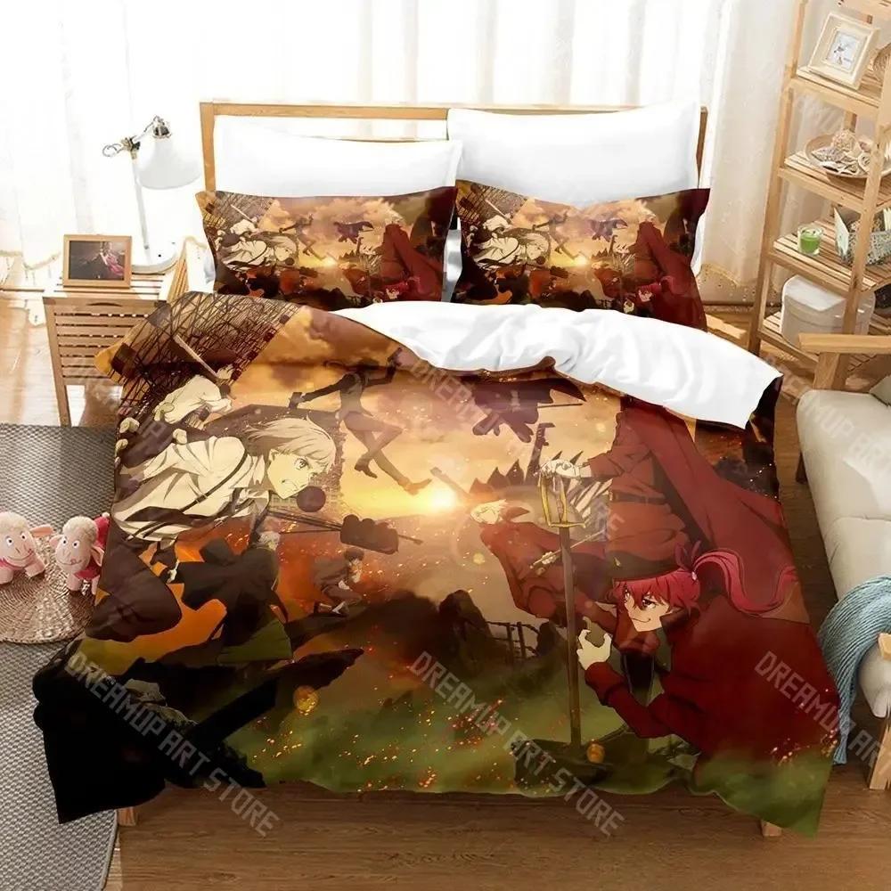 3D Print Bungou Stray Dogs S4 Bedding Set Single Twin Full Queen King Size Bed Set Adult Kid Bedroom Duvetcover Sets Anime Bed