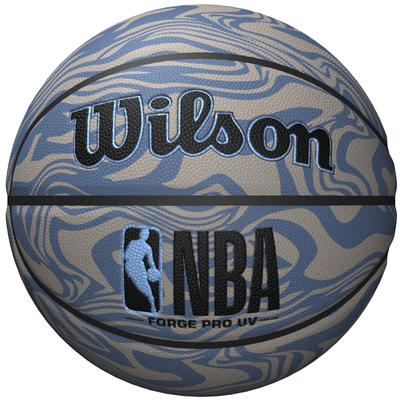 Wilson NBA Forge Pro UV Ball, Unisex Grey Basketball