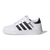adidas Zapatillas de Skate para Niños Neo Breaknet Simples Cómodas Duraderas de Caña Baja Zapatillas para Niños Blanco Negro FZ0106