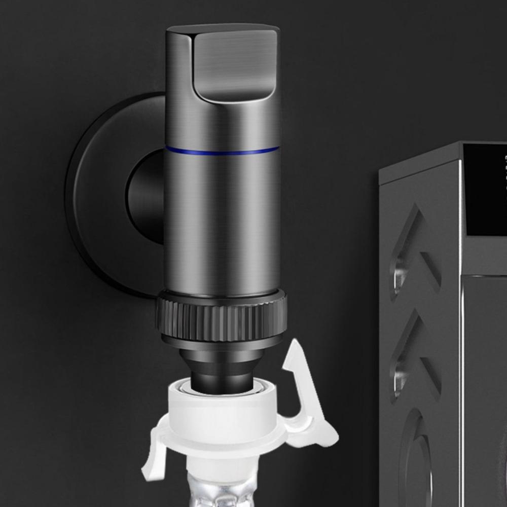 Metal Washing Machine Faucet Valve Wall Mounted One Into One Out Dual Control Faucet Automatic Water Stop Valve Quick Opening