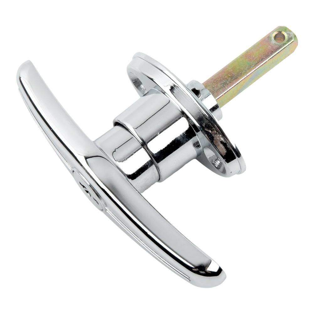 Garagentorschloss, T-Griff, hinten, Befestigung mit unterschiedlichen Schlüsseln, für Wohnwagen, Garage, Schuppen, Wohnmobil, Garagentoröffner, T-Verriegelungsgriff