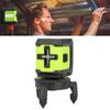Laser Line Level Laser Line Level 2 Lines Green Beam Adjustable Brightness High Visibility IP54 Waterproof Laser Leveling Tool