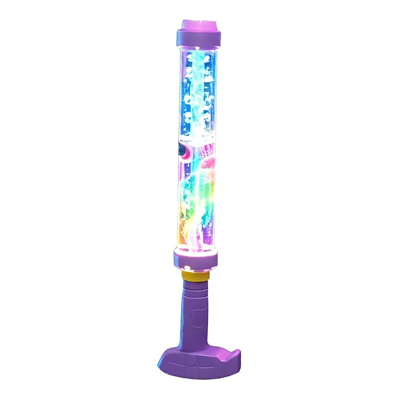 Glowing LED Rainbow Water Blaster Leakproof High Capacity Water Gun Summer Beach Pool Water Fighting Toy for All Ages A1