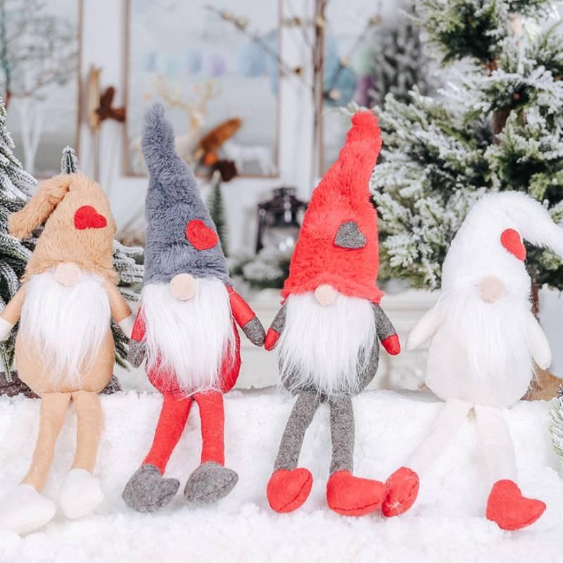 Tree Decoration Christmas Creative Embellishment Love Elderly Plush Doll Gnome