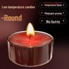 Rose-Scented Long-Lasting Romantic Candles for Low-Temperature Aromatherapy and Sensual Foreplay