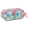 Trousse Double 3D - SAFTA - Gabby Dollhouse - Rose - Synthétique - Mixte