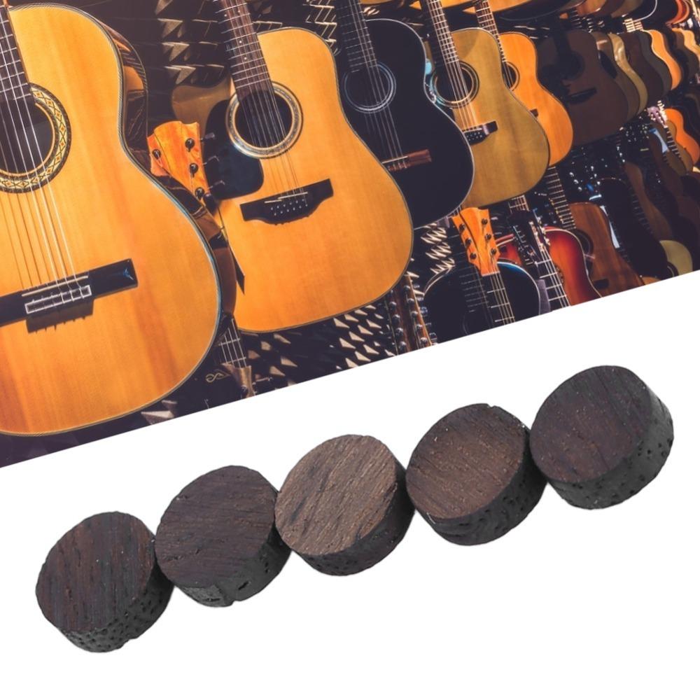 100PCS Rosewood Material Guitar Inlay Dots Wood Color Guitar Accessories  Musical Instrument Parts