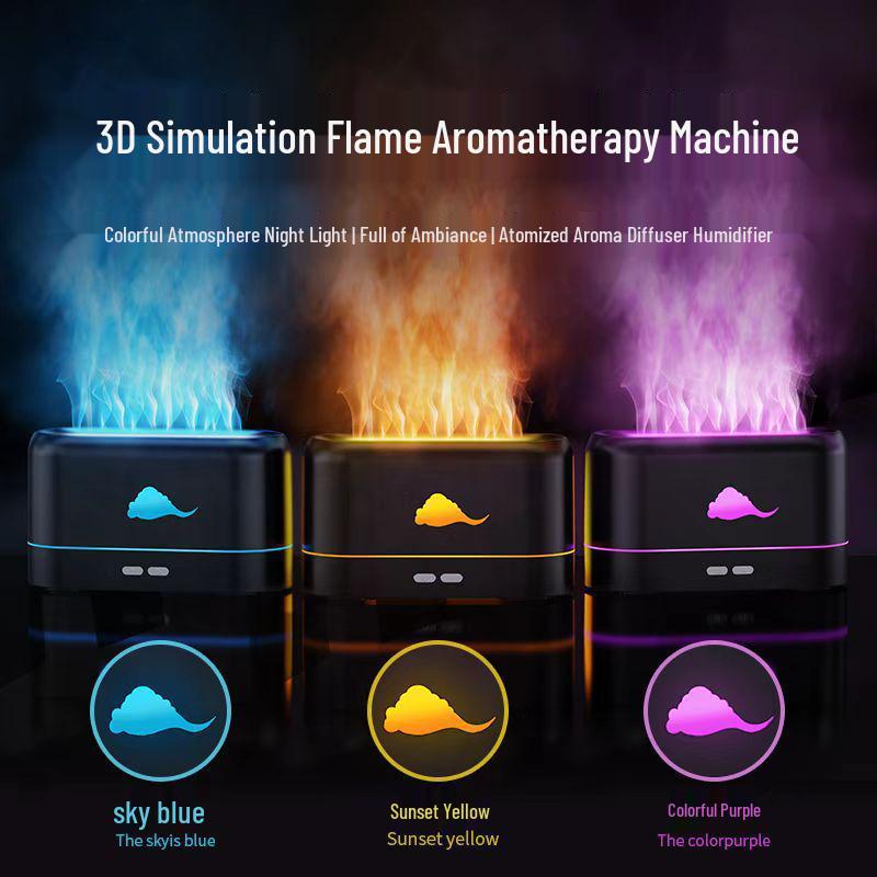 Ultrasonic Aroma Diffuser with Humidifier & Air Purifier - Silent Operation, Color Lights, Large Mist Output