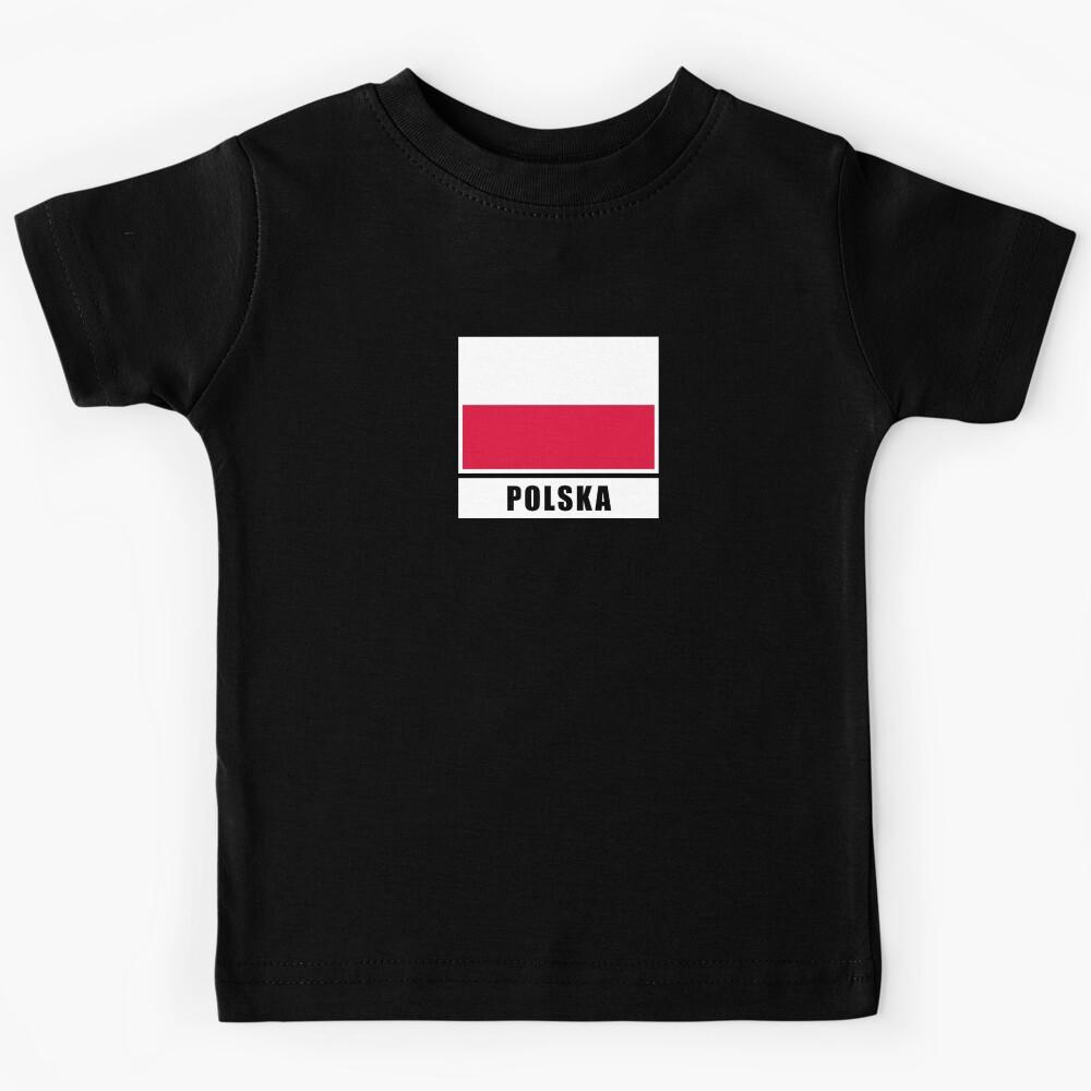 Poland Polish flag flag Kids T-Shirt 160
