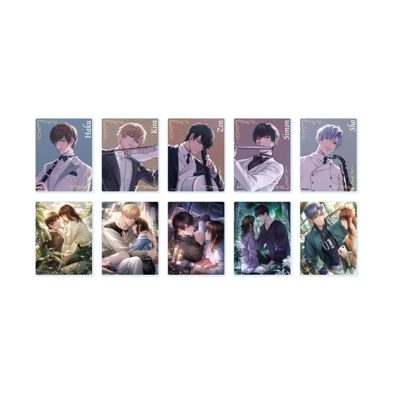 

Love and Producer ~EVOL x LOVE~ 01 [Official Illustration] Acrylic Card Box of 10