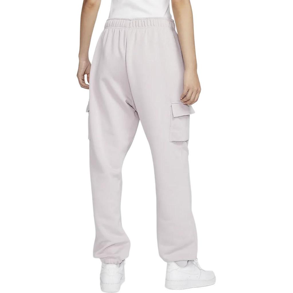Nike Sportswear Club Fleece Mid Rise Oversize Workwear Fleece Lined Lace Up Comfortable Thermal Knitted Sweatpants DQ5197-019