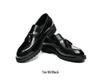 Genuine Leather Tassel Loafers: Men's British Style, Thick-Soled, Slip-On Formal Shoes