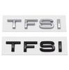 AAZN1 3D TFSI TDI Autoaufkleber ABS Buchstaben Logo Heckklappe Kofferraum Emblem Abzeichen Aufkleber für A3 A4 A5 A6 A7 A8 Q2 Q3 Q5 Q7 Zubehör