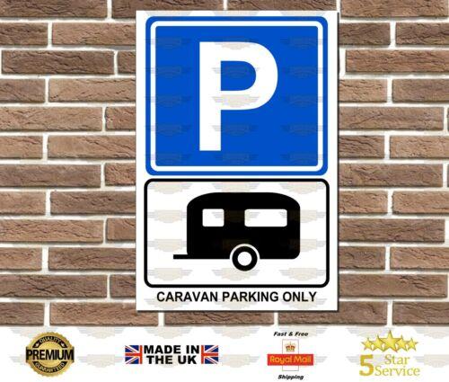 

Caravan Parking Only Metal Wall Sign Garage Sign Wall Plaque Man Cave Home BarAluminumtin sign 20x30cm（7.8x11.8inch）