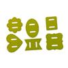 Buckle Cutting Dies Metal Stencil Template Mold Home School Handmade