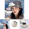Lightweight Polyester Sun Protection Hat With Wide Brim For Women And Men