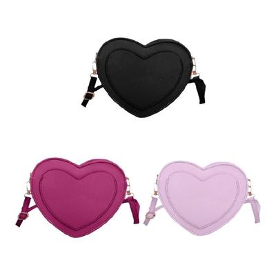 Chic Heart Shaped Handbag Shoulder Bag Showcase Your Fashion Taste Anywhere