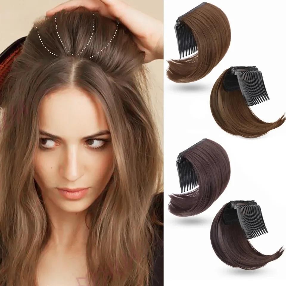 Upgrade Flauschiger Haarpolster Clip Volumen Haareinsatz Kamm Frauen Unsichtbar Nahtlos Flauschiges Pad Haarstyling Werkzeuge