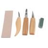 5pcs/set Wood Carving Tools Set Hand Wood Engraving Chisels Knife Spoon Carving Tool Set