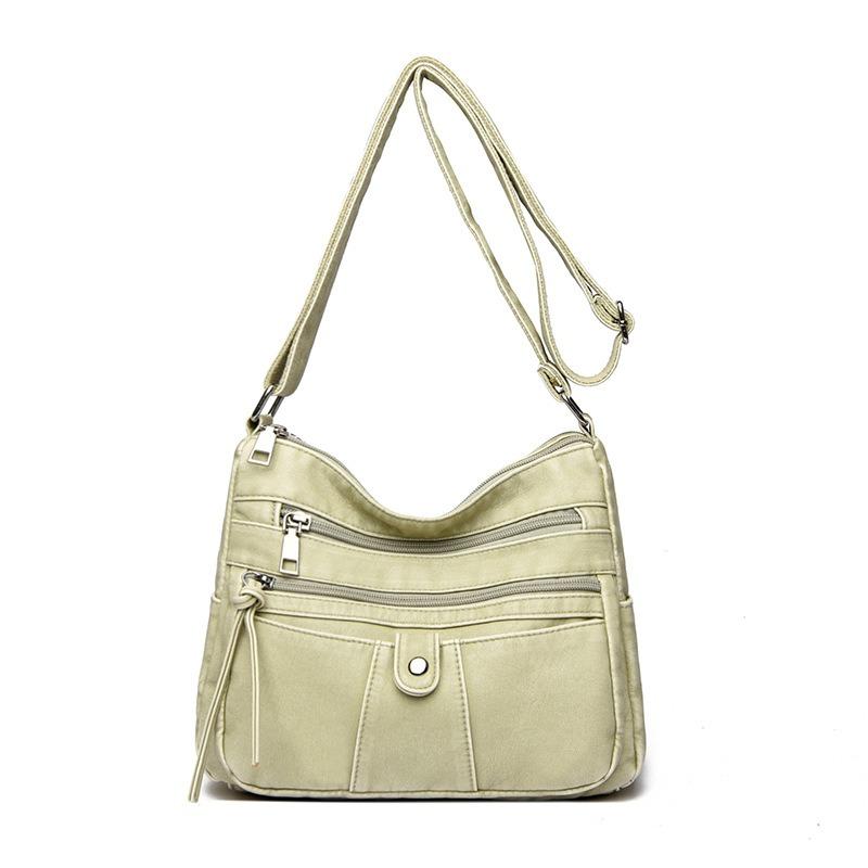 New women's fashion shoulder bag simple casual women's bag shoulder oblique span bag mother casual bag