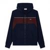 Mens Colour Block Full Zip Hoodie
