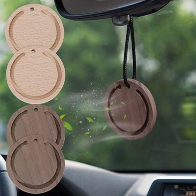 Slowly Volatile Expanded Fragrant Wood Wooden DIY Essential Oil Diffuser Walnut Car-mounted Diffuser