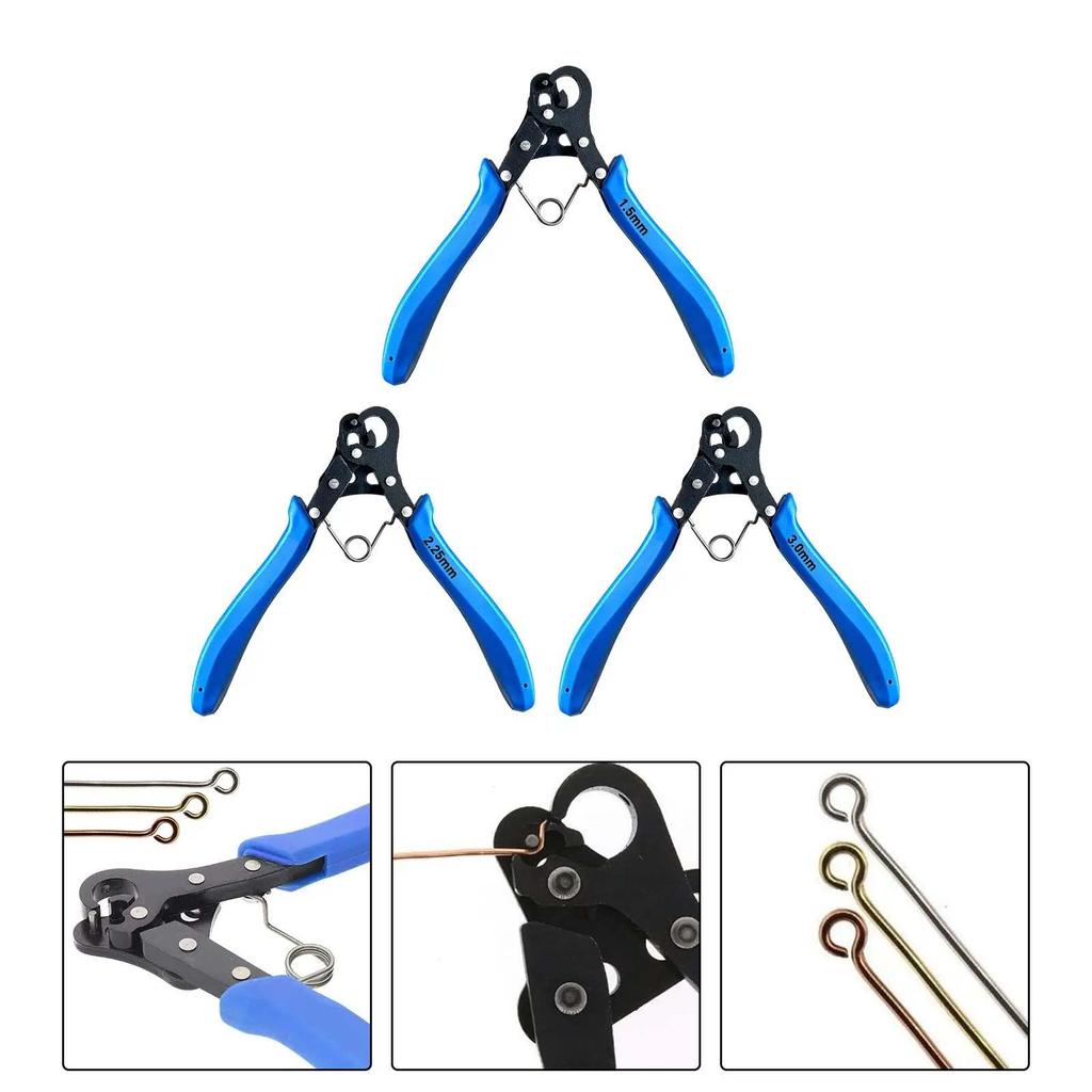 9-pin Ring Rolling Needle Pliers, Necklaces Round Nose Pliers Copper Wire Wrapping Jewellery Beading Making Tool