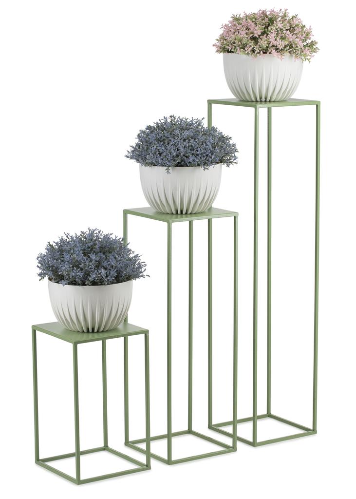 Zielony Kwietnik Stojący 70 Cm