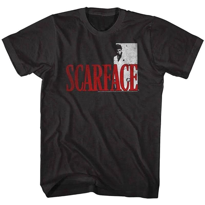 Scarface Vintage Movie Logo Unisex T-Shirt Graphic Tee XXL