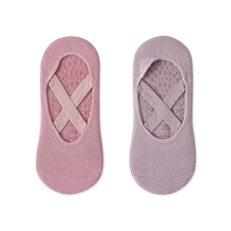 

и Летние Носки для Йоги из Чистого Хлопка Женские Дезодорирующие Фильтрующие Носки с Подошвой-Полотенцем До щиколотки Силиконовые Нескользящие Невидимые Носки с Неглубоким Вырезом Носки для Зала Пилатеса [Pink + light purple] thin bottom