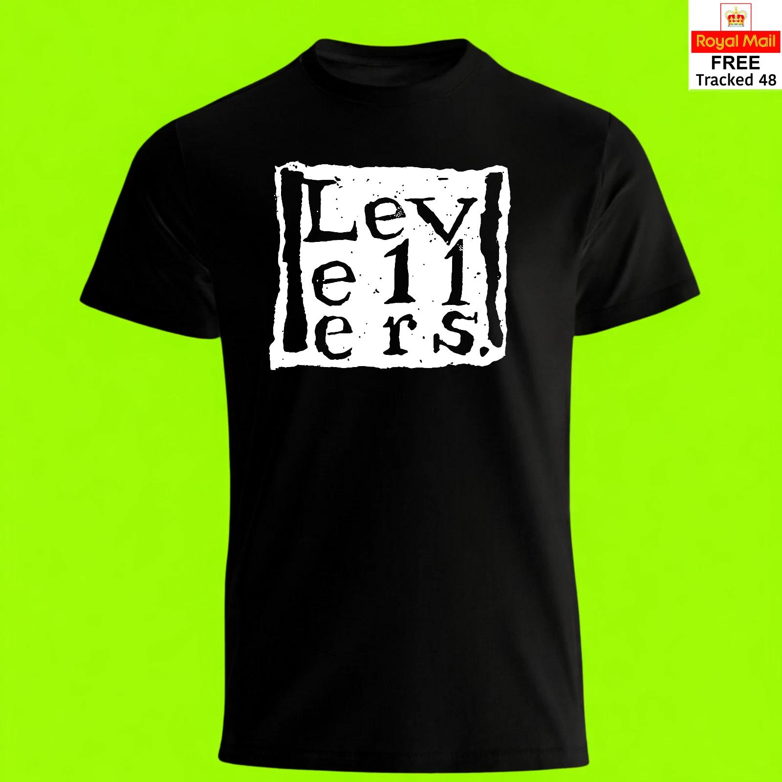 The Levellers - T Shirt - Rock Folk Punk Concert Festival Music Band 80s 90s L