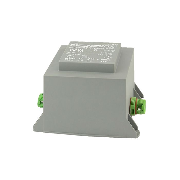 Transformateur De Piscine 150va 230/12v 50-60hz Ip-65 Connexion Externe - Cr Tp30103cr Phonovox - Phonovox