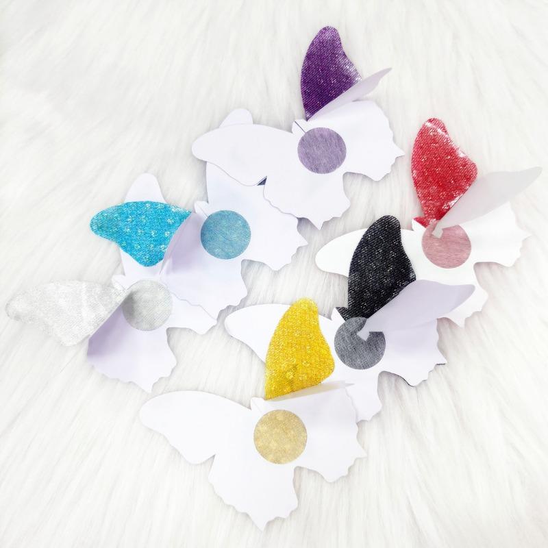Disposable Breast Patch with Anti Convex Lighting Piece, Anti Fading Patch, Cute Nipple Patch, Butterfly Chest Patch