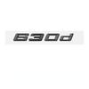 1Pc New Numbers Letters ABS Emblem Badge Decal for 6 Series Car Trunk E63 E64 F06 F12 Logo Sticker