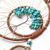 Natural Stone Wind Chimes Tree of Life Room Pendant Decor Dream Catcher  for Balcony Yard Decor