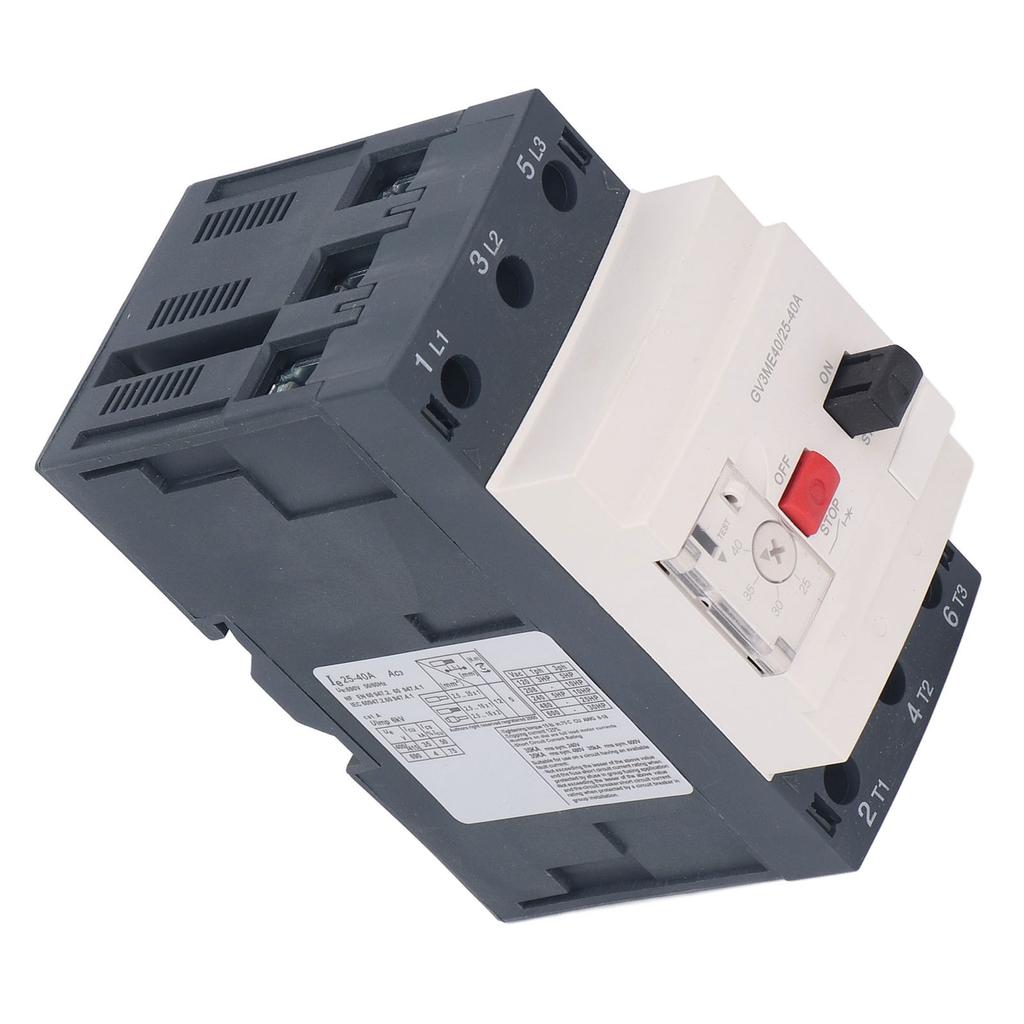 Motor Circuit Breaker Manual Large Current Rail Mounted Protection Starter Interrupter AC690V