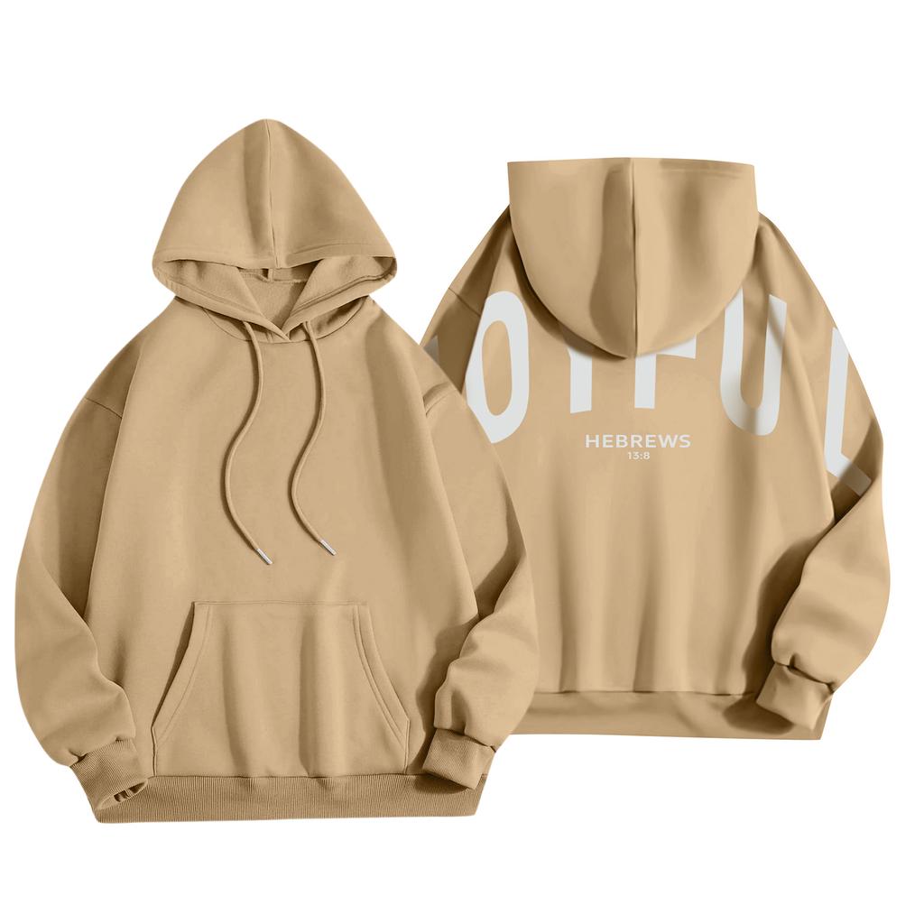 Halloween Blood-stained Print Men's Loose Hooded Sweatshirt