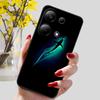 For Xiaomi Redmi Note 13 Pro 4G Case Black Silicon TPU Shockproof Soft Cover For Redmi Note13 4G 2024 Protect Capa 13Pro Coque