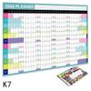 2026 Yearly Wall Calendar Poster With Stickers Large Planning Schedule Home Office Organization Time Management Tool Schedule